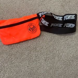 Pink fanny pack